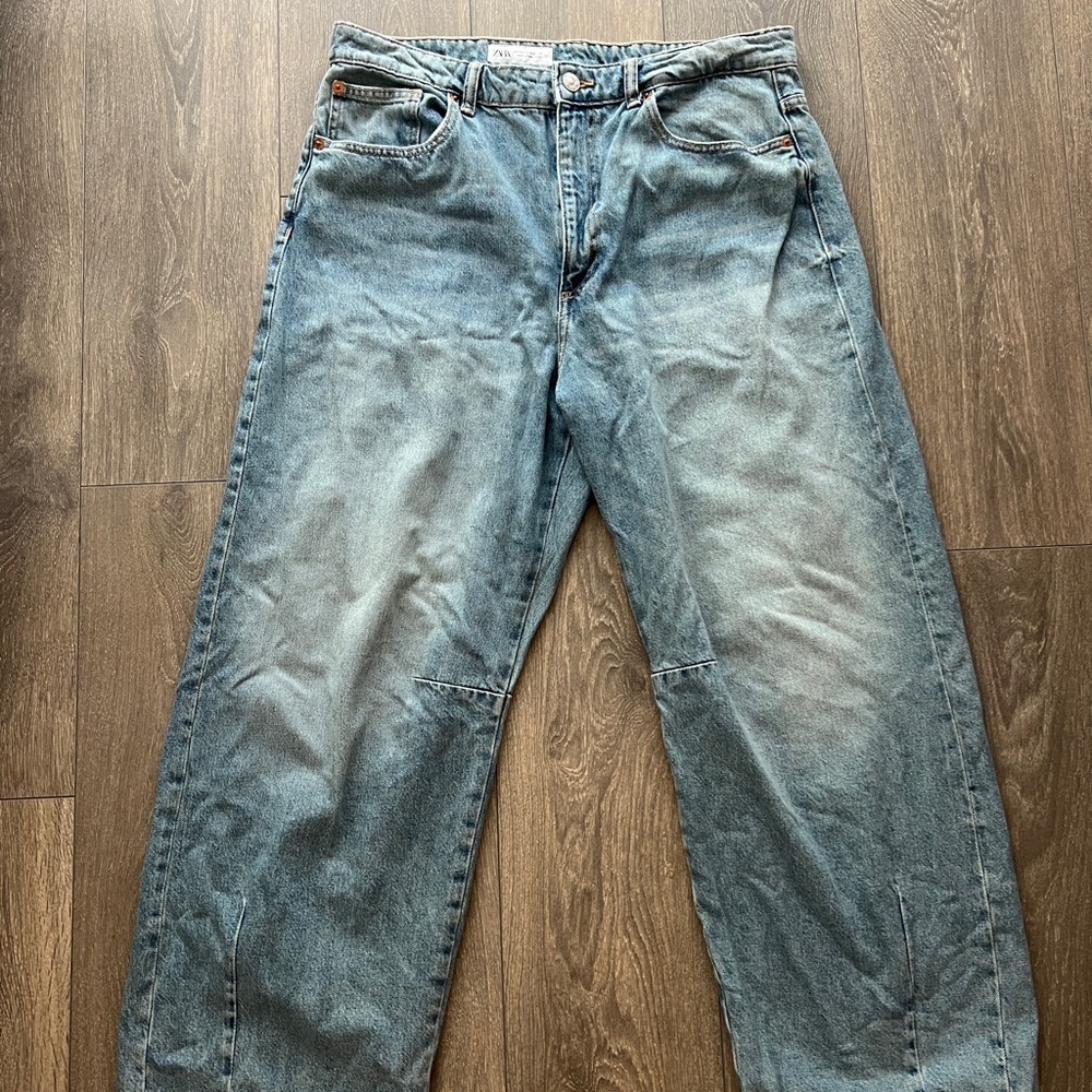 Women’s Zara baloon denim